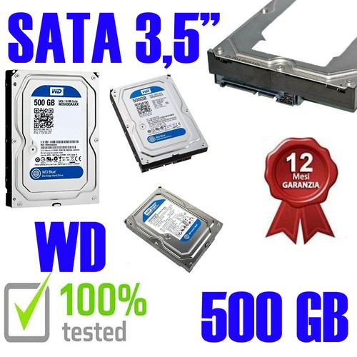 Hard disk 500gb sata - hard, wd