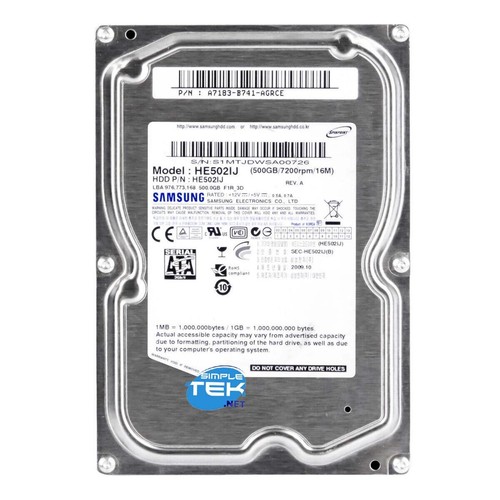 Samsung he502ij hard disk hdd - samsung,