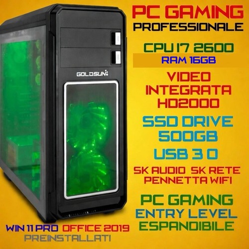 Computer fisso cpu intel i7 - fisso,