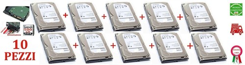 Lotto hard disk 500 gb - x, 10